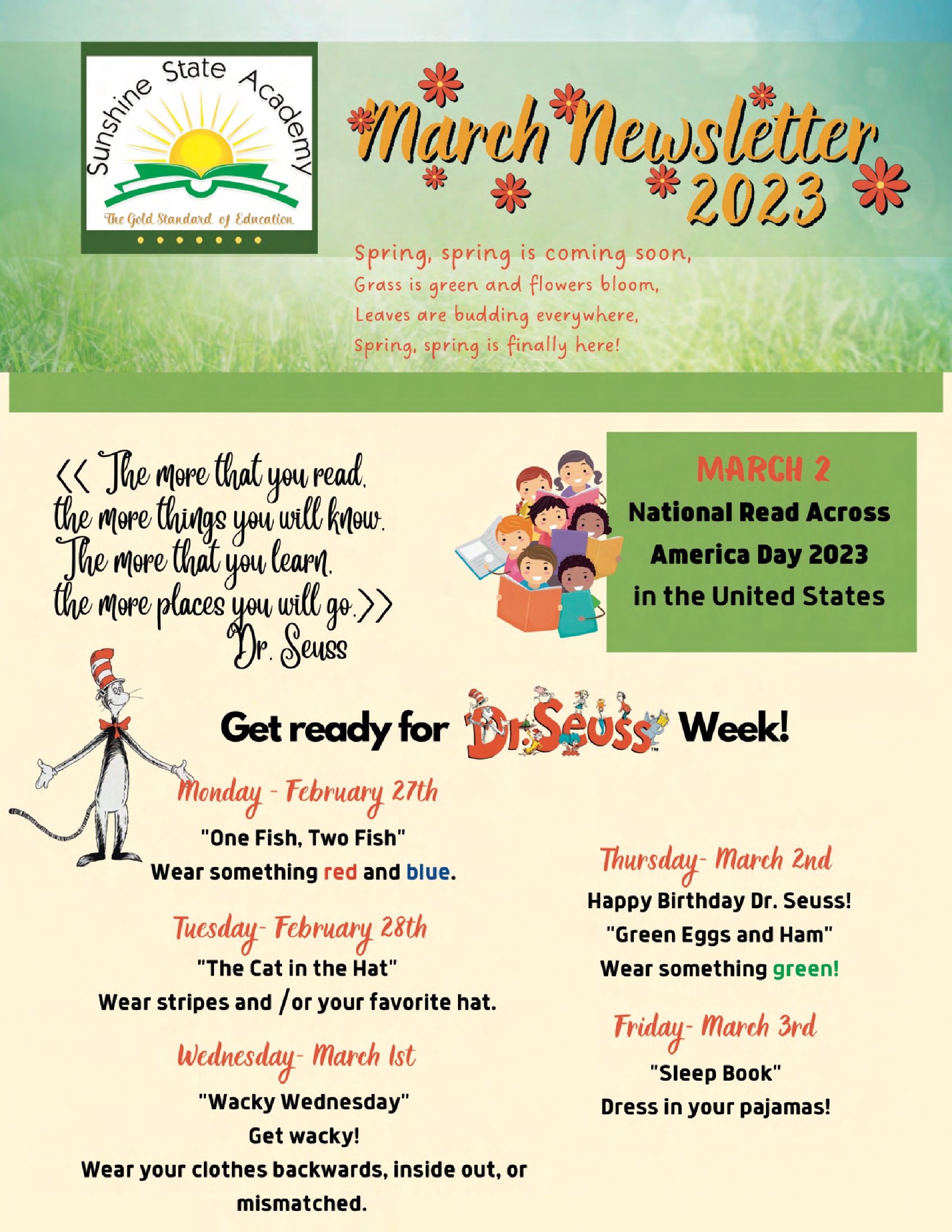 March 2023 newsletter