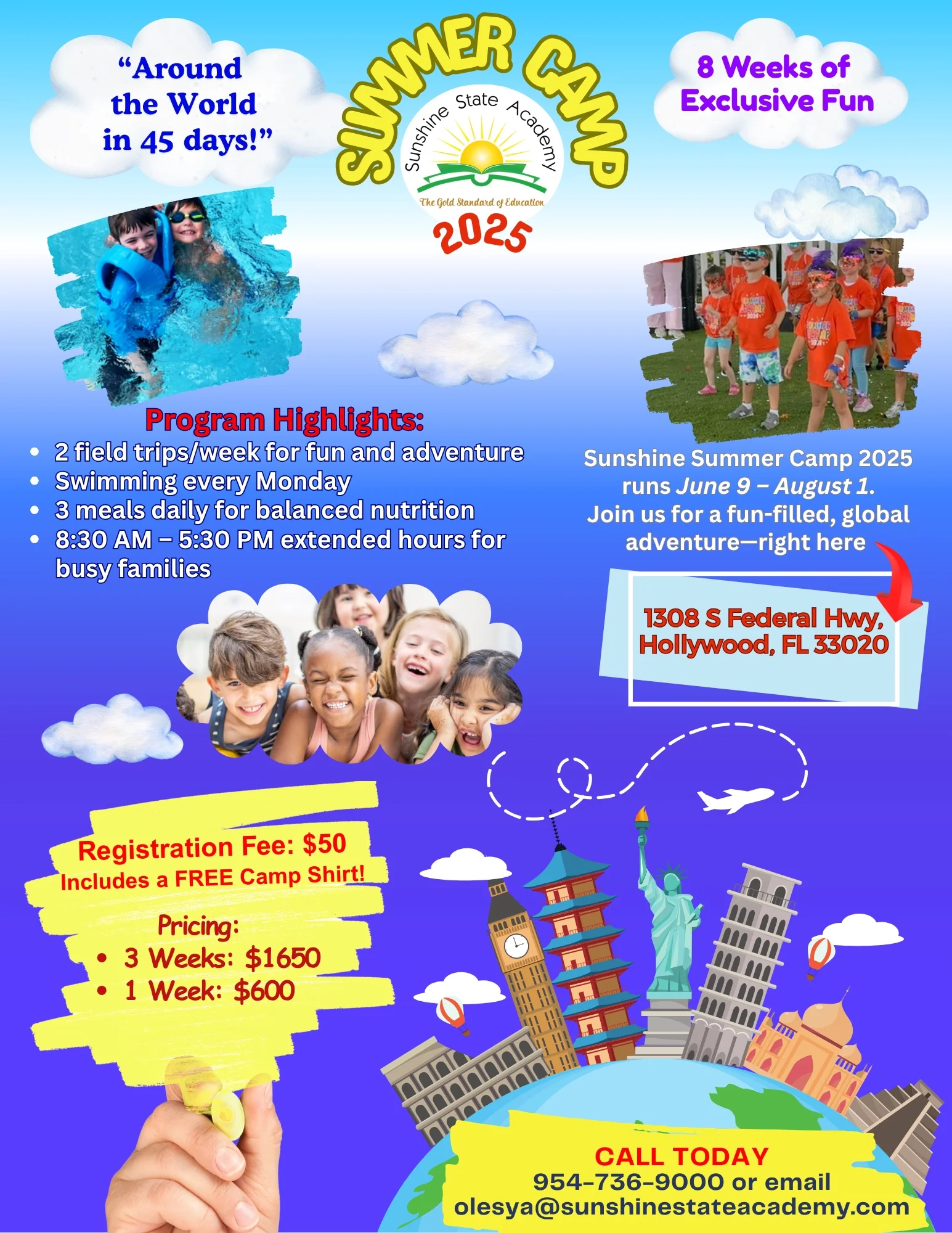 summer camp flyer 2025
